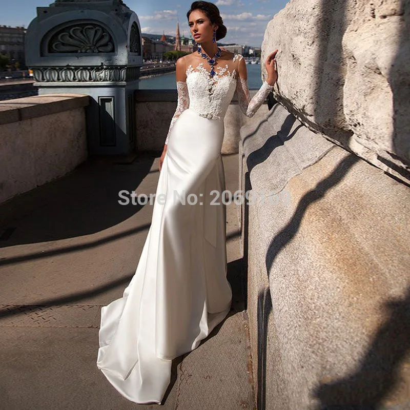 Сексуальное свадебное платье русалки 2020 кружевное Свадебные платья Robe de mariage