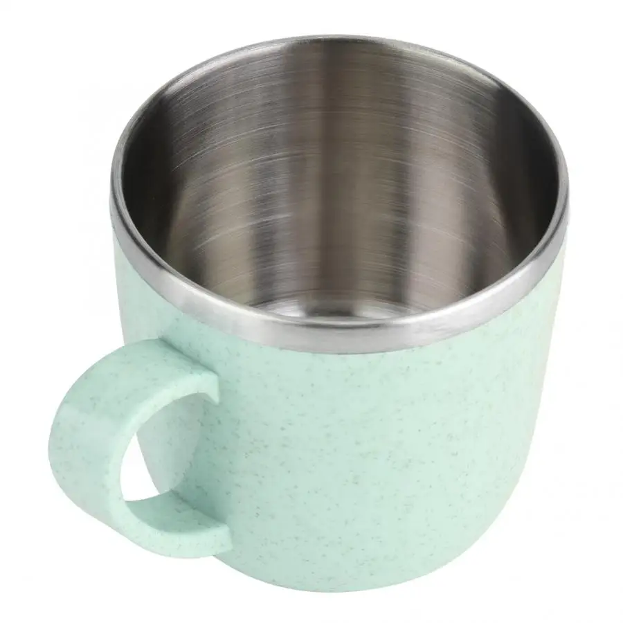 Экологичная кофейная кружка из нержавеющей стали чашки для молока термофляжки