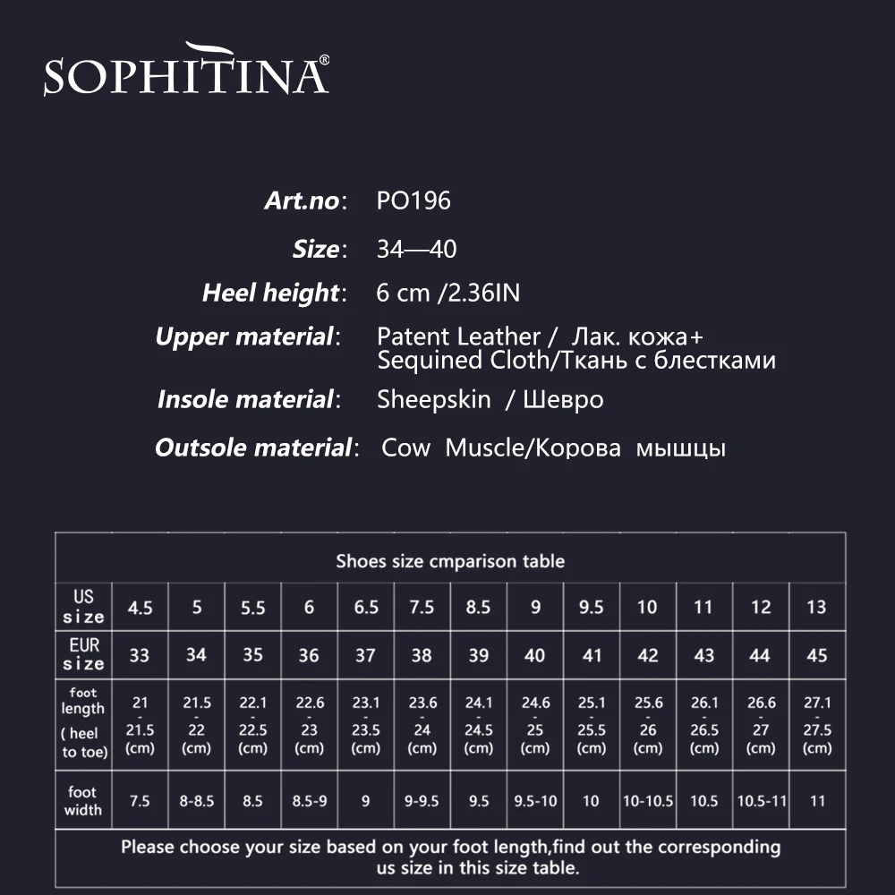 SOPHITINA/женские босоножки высокого качества из натуральной кожи; повседневная обувь с квадратным носком; женские босоножки на высоком каблуке; сезон весна-осень; PO196
