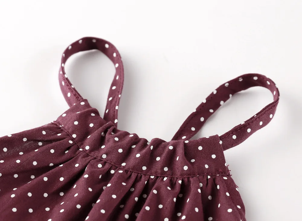 Лидер продаж комбинезон для маленьких девочек темно красный Джинсовый пояс с