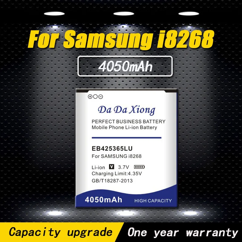 Высокое качество 4050 мА/ч EB425365LU литий ионный аккумулятор телефона для Samsung GT i8262D
