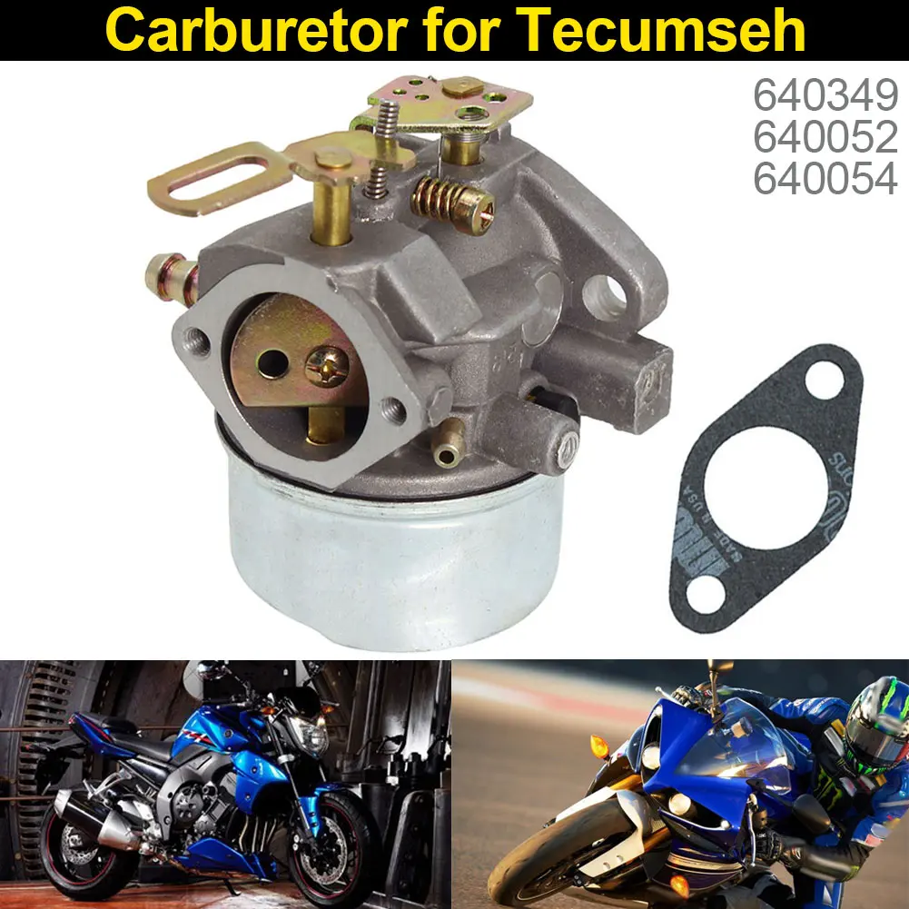 Карбюратор с прокладкой Подходит для Tecumseh 640349 640052 640054 8hp 9hp 10hp HMSK80 HMSK90