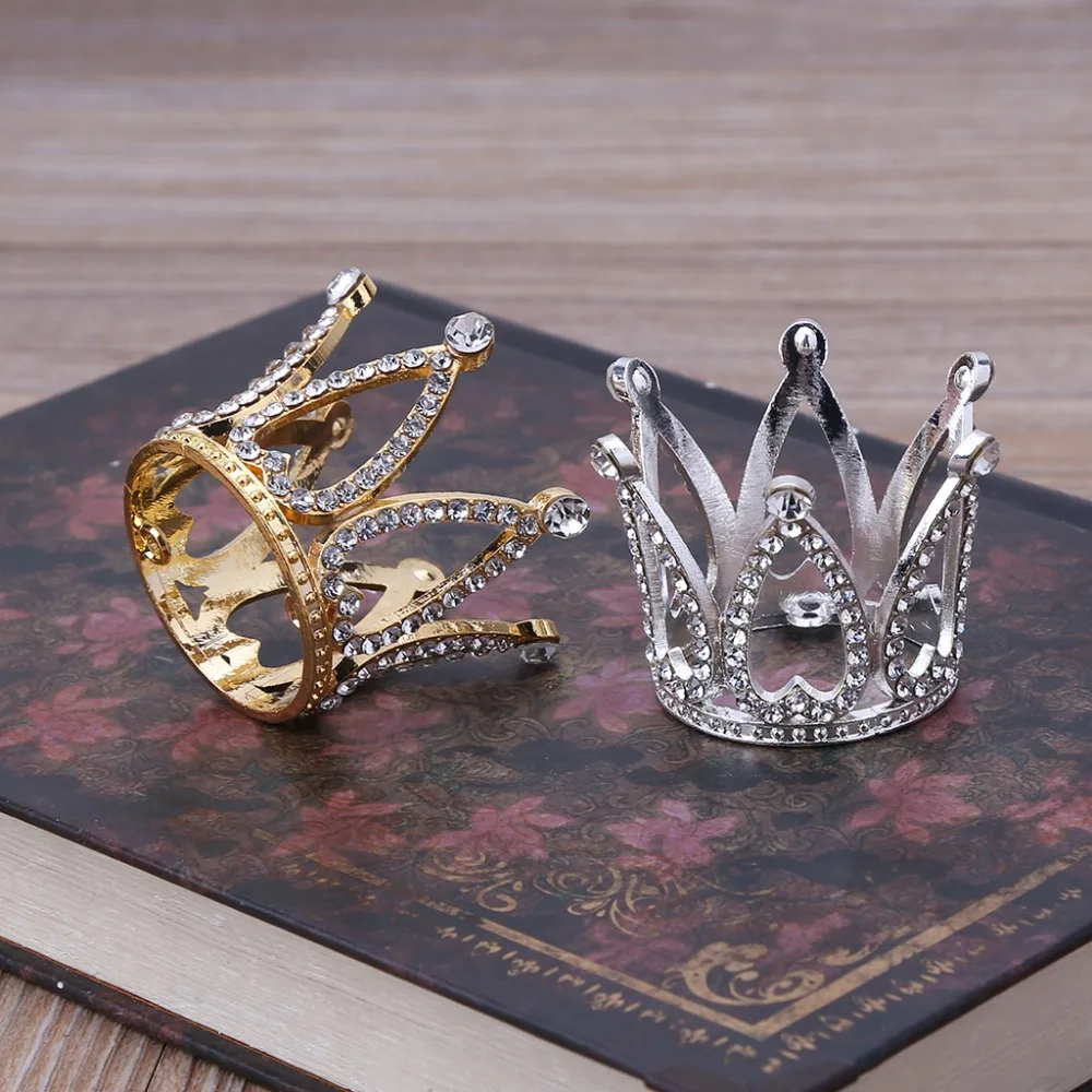 Детская Корона реквизит для фотосъемки повязка на голову кольцо мини украшение