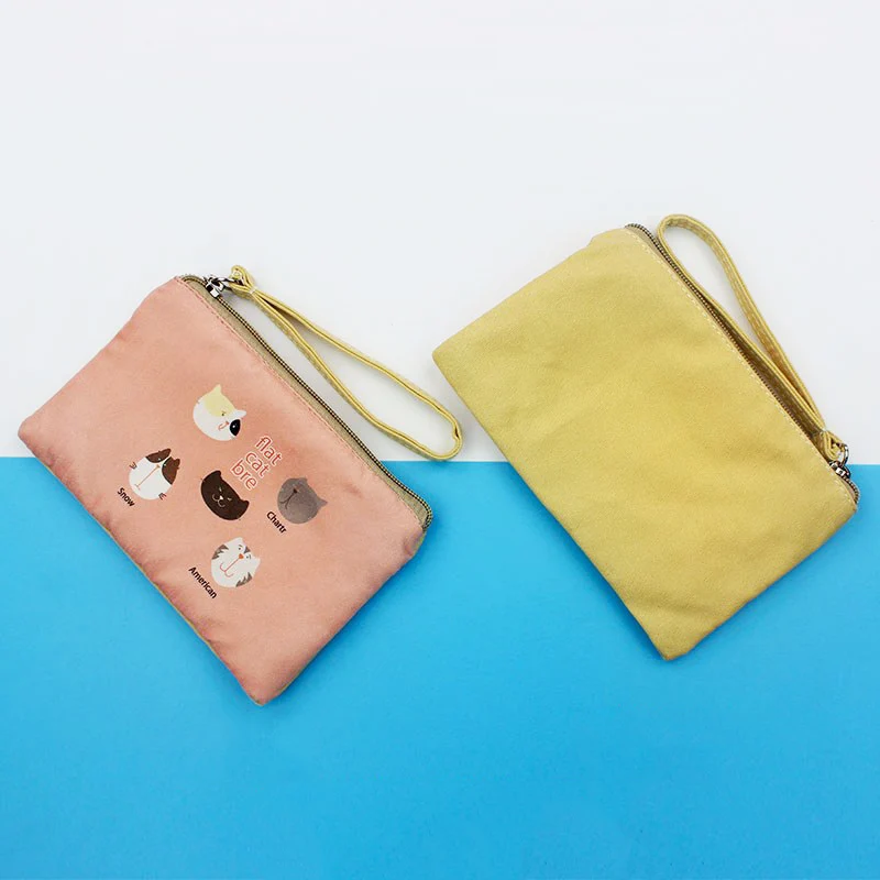 Fashion 1PC New High Quality Canvas Cartoon For Phones Coins Day Clutches Coin Purses Storage Bags Home Organization | Дом и сад