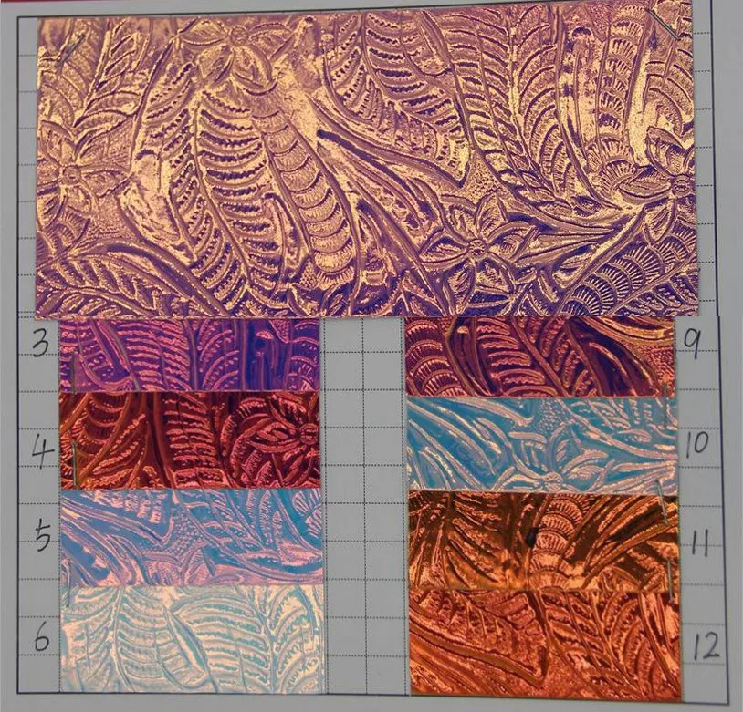 Красочная Лазерная синтетическая искусственная кожа ткань 0 7 мм голографические