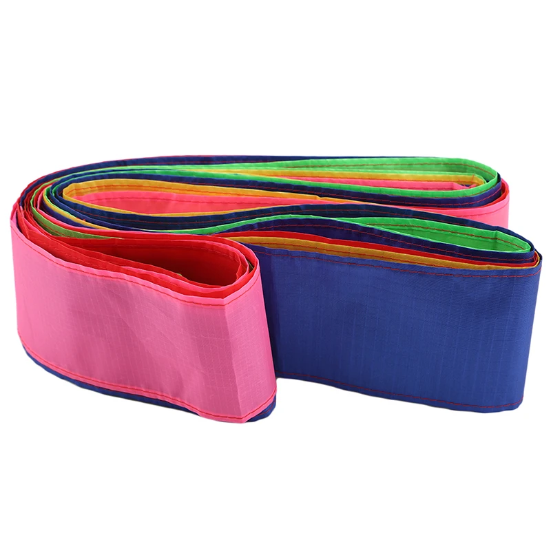 Красочные 3D трубчатый змей с длинным шлейфом для девочек на плавающий Радуга