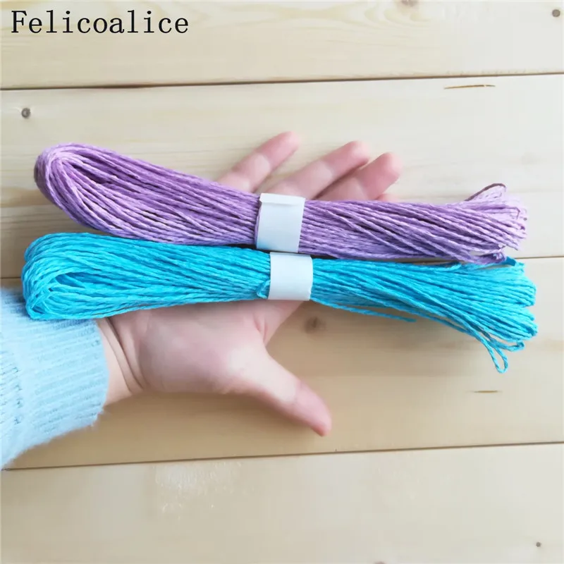 2 шт 30 мм ширина монохромная бумажная веревка подарочная упаковка Сделай Сам