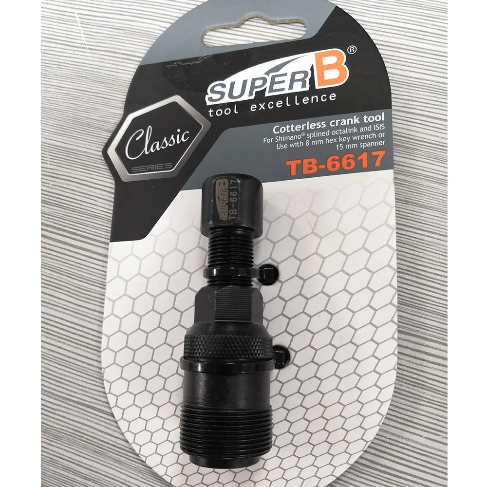 Супер B TB-6616/6617/6618 Инструменты для ремонта велосипеда Shimano Octalink ISIS система привода