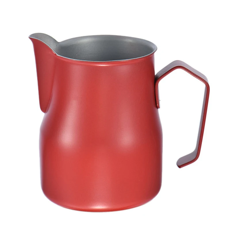 Stainless Steel Milk Frothing Jug Cream Cup Coffee Creamer Latte Art Pitcher With Spout Durable Kitchen Accessories | Дом и сад