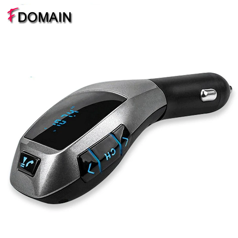 FDOMAIN Car Kit TF card USB flash disk MP3 Player Wireless Bluetooth hands free FM Transmitter Radio Adapter Auto voltage test | Автомобили