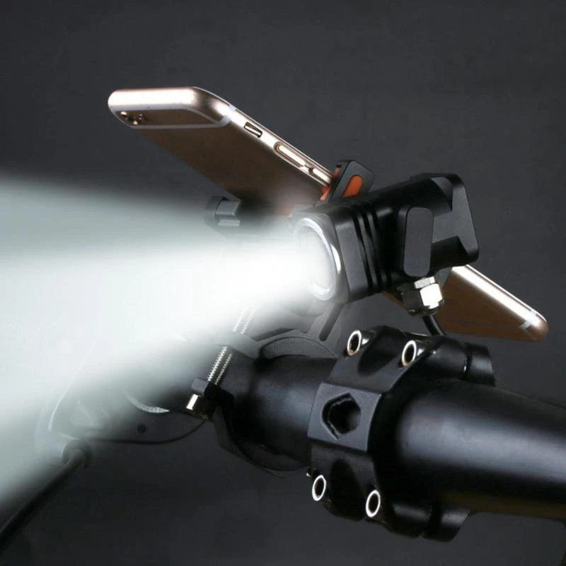 Велосипедный держатель для мобильного телефона со световым навигационным