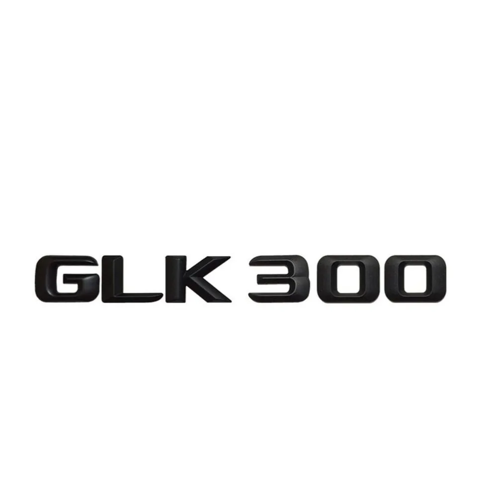 

Matt Black " GLK 300 " Trunk Rear Letters Word Badge Emblem Decals Sticker for Mercedes Benz GLK300