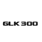 Черная матовая наклейка GLK 300 