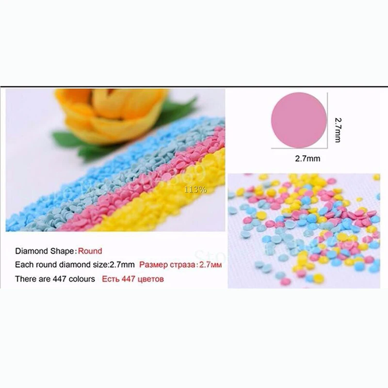 Рукоделие DIY DMC наборы крестиков для вышивки сделай сам пейзаж Сад Дом алмазные