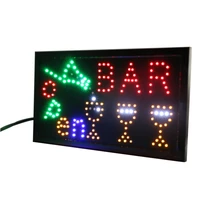chenxi 33 styles new led bar light board signs pvc frame window display 10x19 inch indoor for beer pub drinking store business
