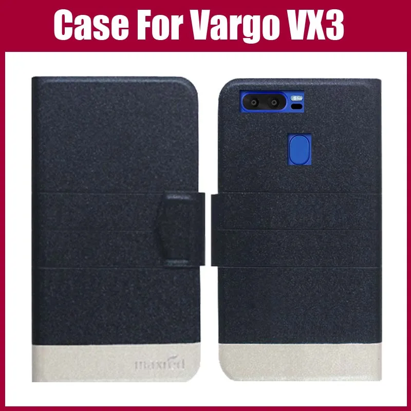 Горячая распродажа! Vargo VX3 Case Новинка 5 цветов Модный флип-чехол из ультратонкой кожи для On.