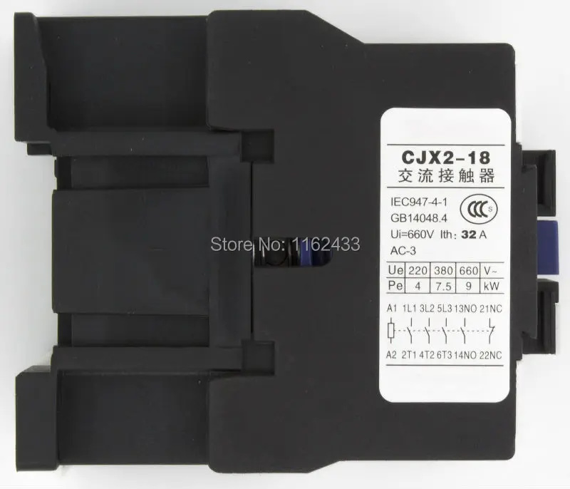 CJX2 1801 18A 3P NC контактор переменного тока 18 серии 220 В 380 в 110 48 36 24 В|contactor 220v|ac