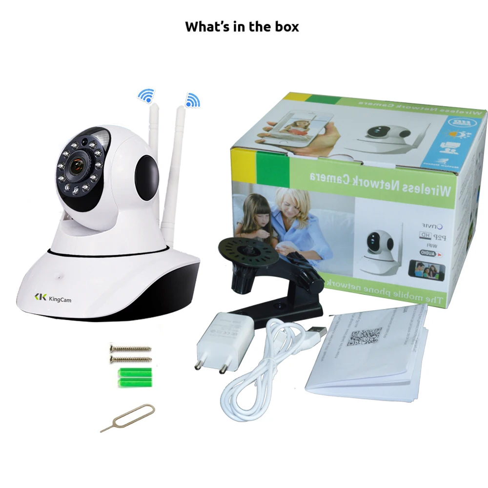 Kingcam 1080 P ip камера беспроводной домашней безопасности IP камеры наблюдения Wi Fi