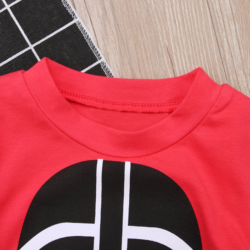 Rorychen 2018 Summer Toddler Baby Kids Boys Tops Short Sleeves T-shirt+Pants Outfits 2PCS Set Clothes 4-24 Months |