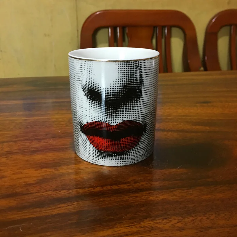 DIY подсвечник, декоративная Кисть для макияжа, кувшин, красота, человеческое лицо, коробка для туалетной щетки, ювелирные изделия, настольные украшения, ремесла - Цвет: 4