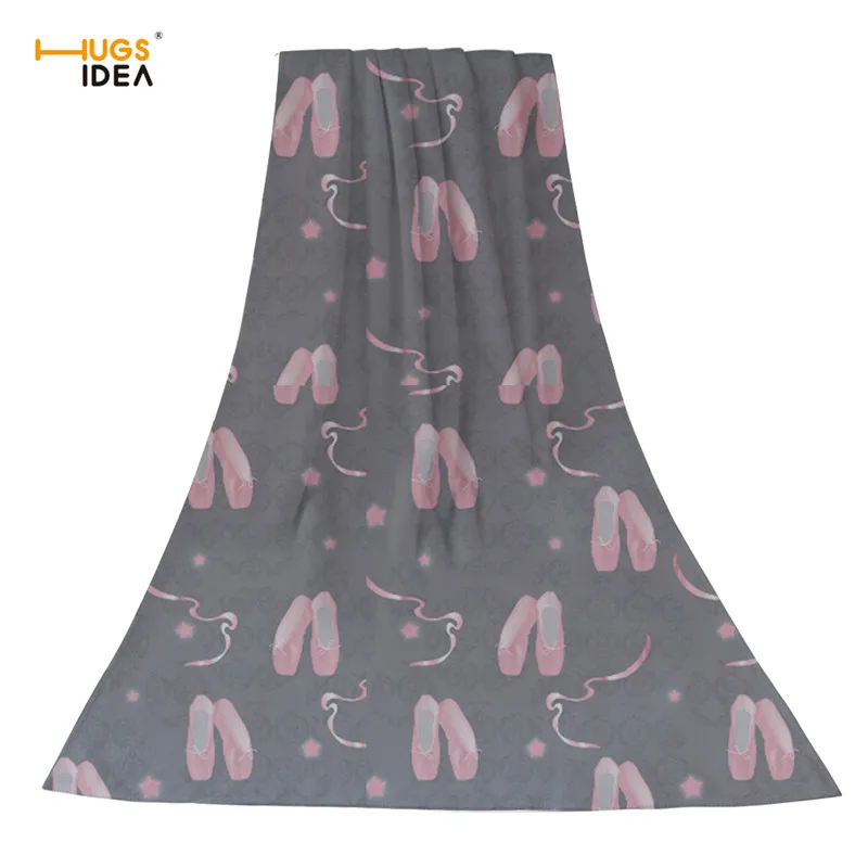 Полотенце HUGSIDEA из микрофибры балетная обувь домашний текстиль банное полотенце