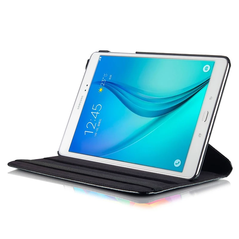 Вращающийся на 360 градусов чехол для Samsung Galaxy Tab A 9 7 дюймов T550 T555 планшета PU кожаный