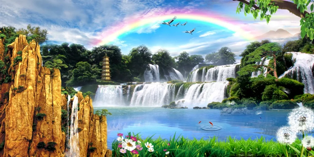 3d занавески на заказ размер 3D модный Декор для дома затемненная занавеска