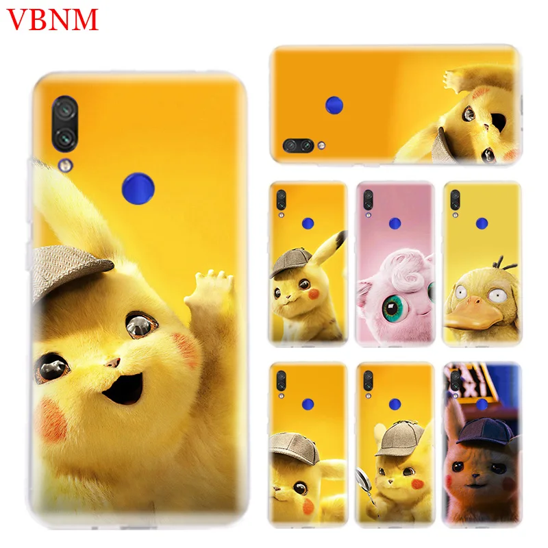 Уникальный чехол для телефона Pikachue Movie Xiao mi Red S2 Y3 Y2 Note 7 7S 6 5 Pro 4 4X Pocophone F1 9 8 A2 lite с