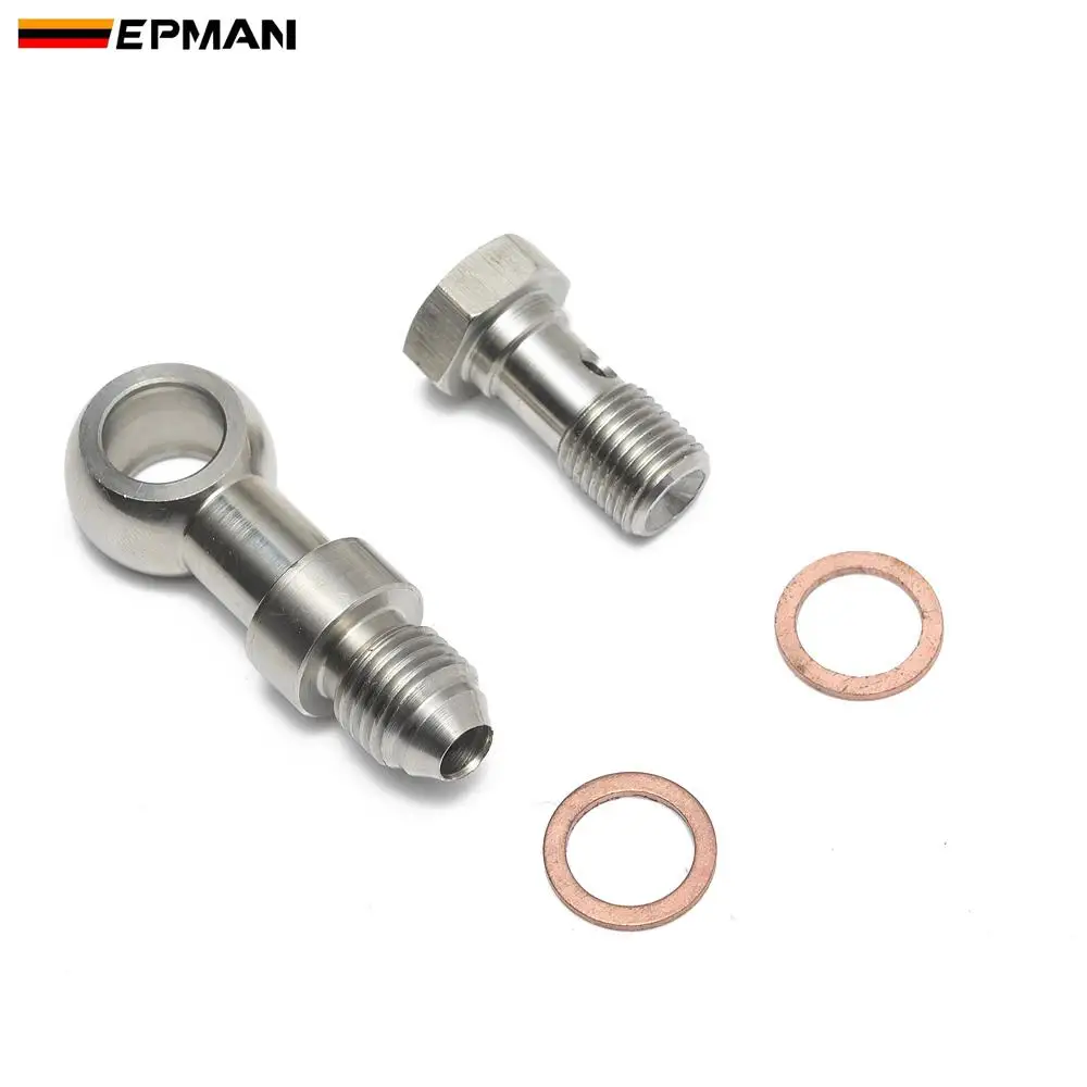 Комплект масляных болтов Epman Turbo M10x1.0mm to 4AN 1 5mm ограничитель для Mitsubishi TD025 TD025L EP