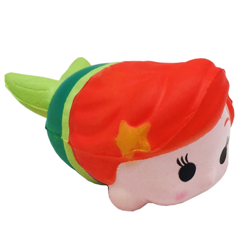 16 Jumbo Kawaii, мягкая сказочная кукла с Минни, медленно поднимающаяся, мягкая игрушка для выдавливания хлеба, торта, Ароматизированная для детей, детская игрушка веселье, подарок - Цвет: 16