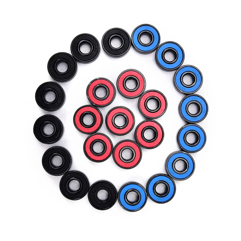 608RS подшипник 8*22*7 мм (8 шт.) ABEC 7 скейтбордов скутеров 608 2RS шариковый Подшипник