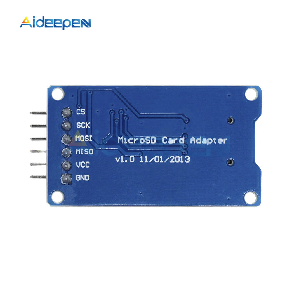 Плата расширения для хранения Micro SD карта TF защитный модуль памяти SPI интерфейсы для Arduino
