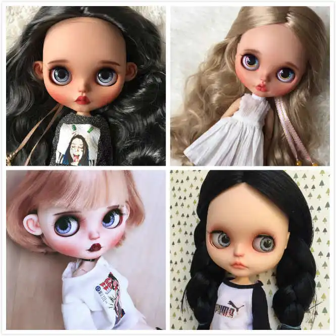 Индивидуальная кукла сделай сам телесная blyth для девочек телесного цвета милая 4