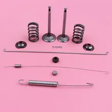 Intake Exhaust Valve Governor Link Rod Return Spring Set For Honda GX390 13HP GX 390 Stem Seal Cap Lawn Mower Engine Spare Part