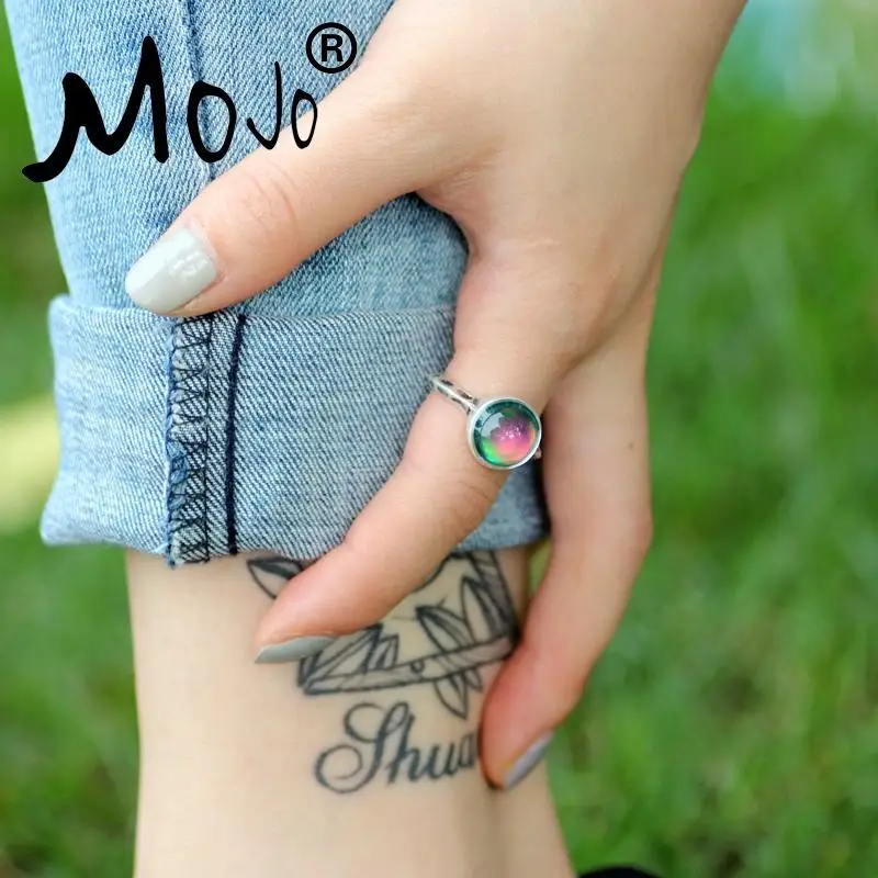 Женское Винтажное кольцо унисекс модное винтажное с круглыми камнями в