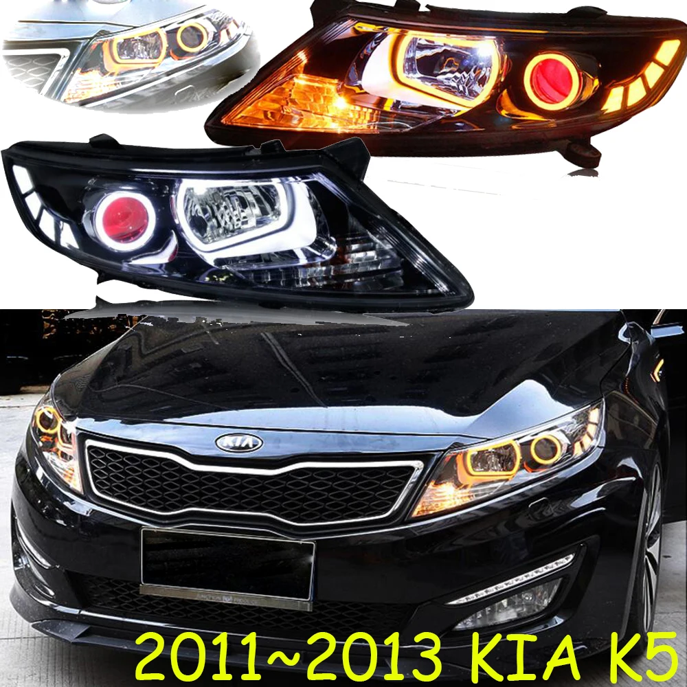 

car bumper headlamp KlA optima K5 headlight 2011~2014y LED DRL car accessories HID xenon k5 fog lamp
