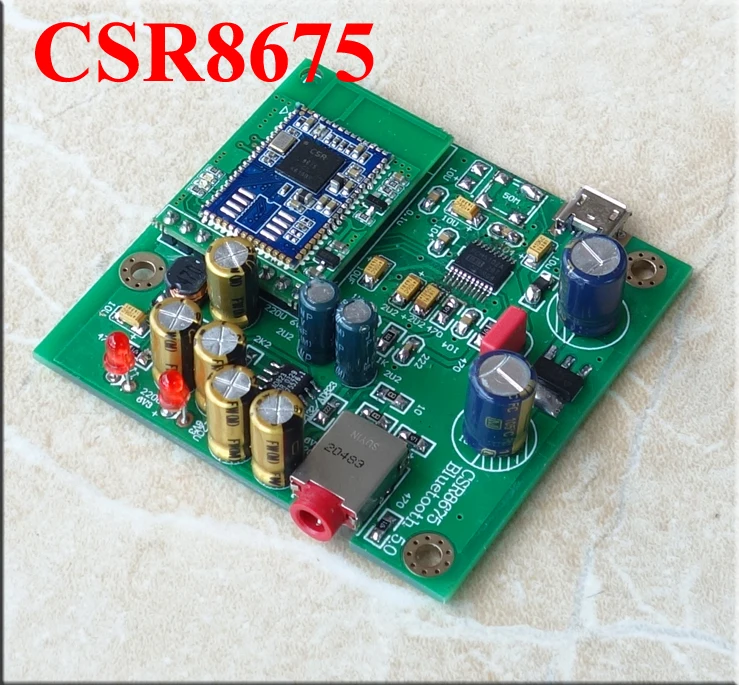 Плата декодирования CSR8675 Bluetooth 5 0 APTX независимый декодирующий DAC приемник |