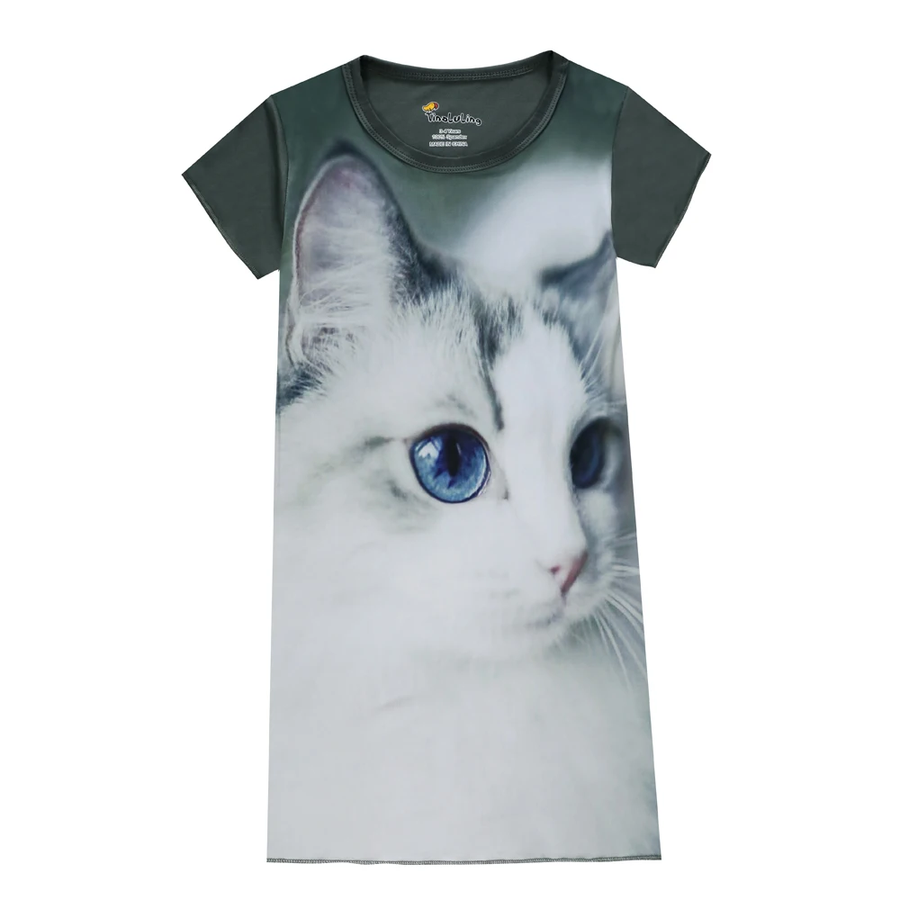 Летняя Детская ночная рубашка с коротким рукавом 3D|Ночные сорочки| |