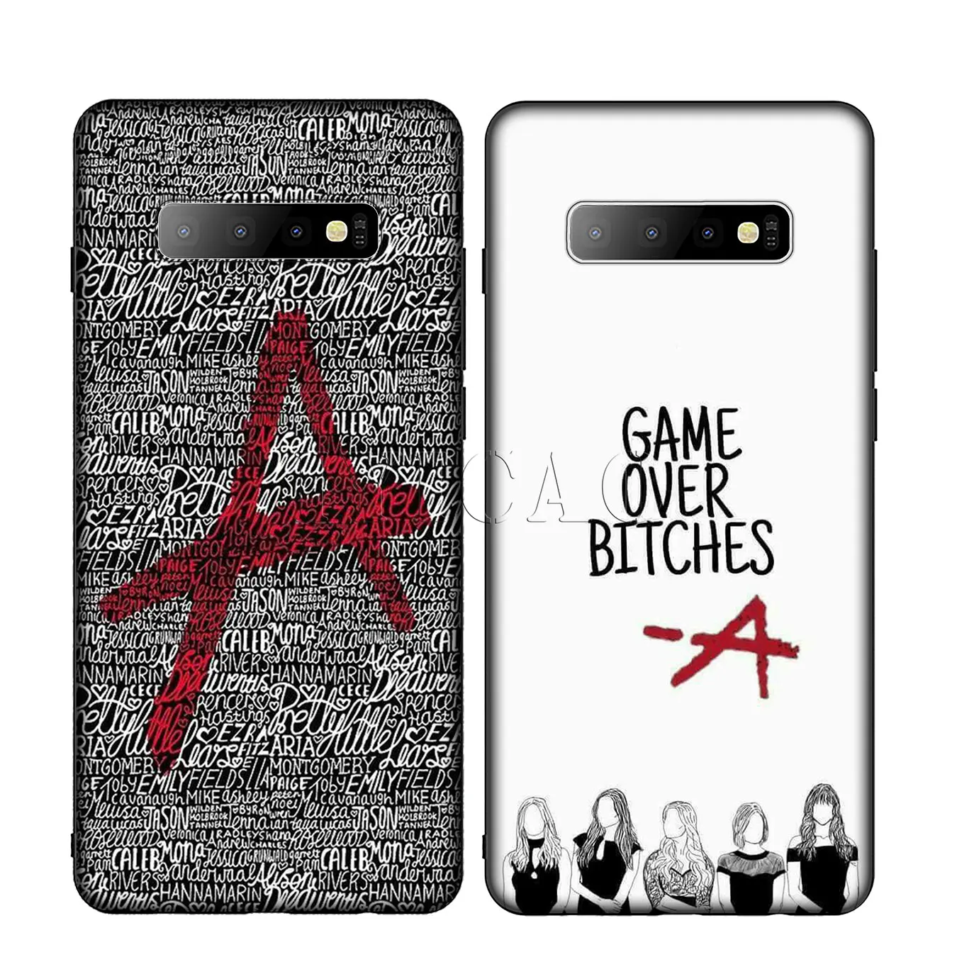 Iyicao надписью Pretty Little Liars и ТВ силиконовый мягкий чехол для телефона samsung Galaxy S10 S9 S8