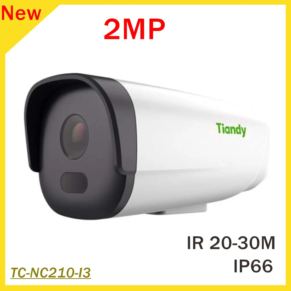 Новое поступление! 2mp английский tiandy IP Камера 1/2. 7 CMOS 1080 P ИК 20-30 м 1 ИК-подсветкой IP66