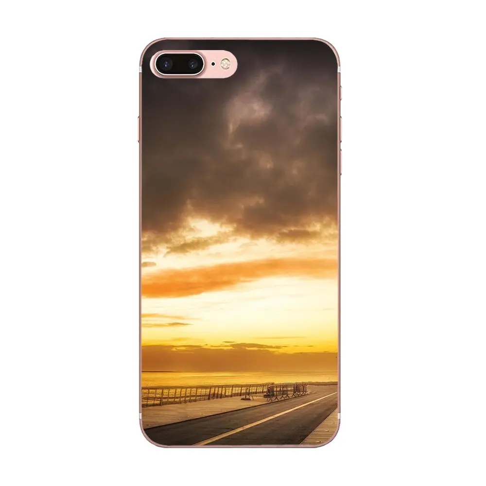Route 66 открытая дорога шоссе арт для Huawei P7 Honor 4C 5A 5C 5X 6 6C 6A 6X 7 7X 8 9 V8 V10 Y3II Y5II Y6II G8 Play