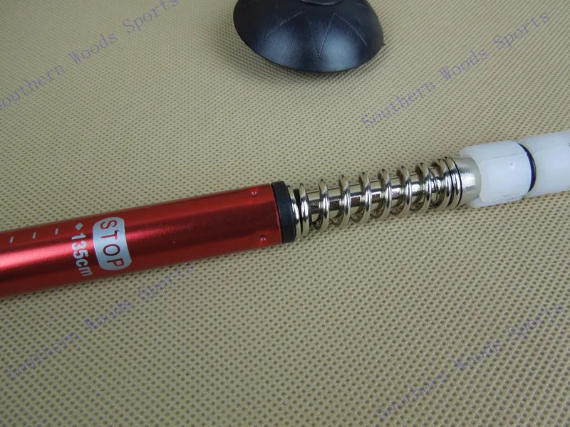 ALUMINUM ALLOY Adjustable Alpenstock telescopic Walking Stick straightshank 135cm Hiking Cane trekking poles 4color 350g |