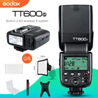 Вспышка Godox TT600s HSS GN60 2,4G для камеры Speedlite + фотопередатчик для Sony A7 A7S A7R A7 II A6000 A58 A99