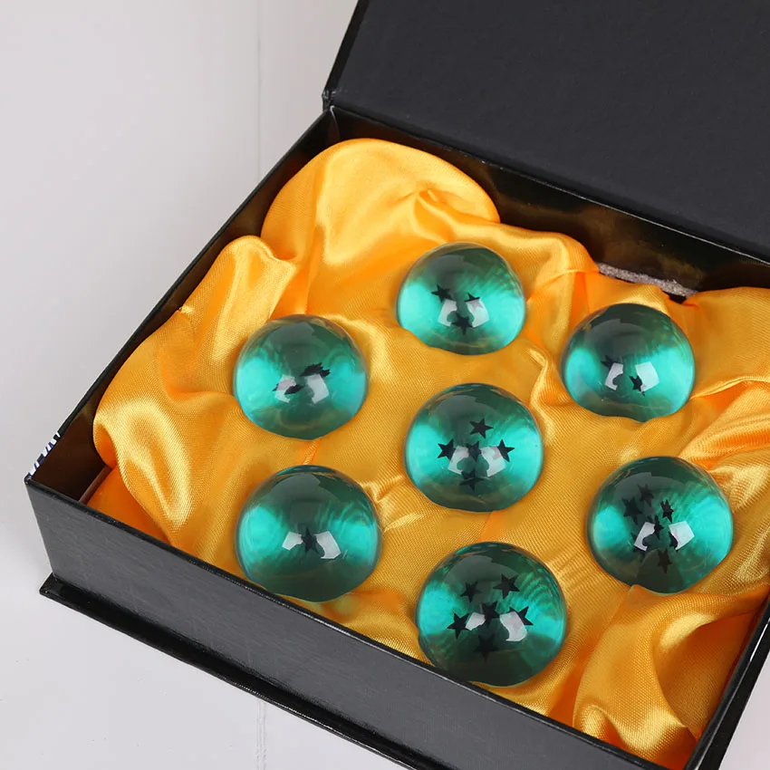 7 шт./компл. 3,5 см Dragon Ball Z 7 воздушный шарик с рисунком звезд ПВХ Фигурки игрушки Dragon Ball полный комплект модель, подарок для детей