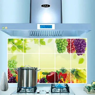 Модные Современные DIY Съемные маслостойкие 3D КУХОННЫЕ сохраняющие чистоту