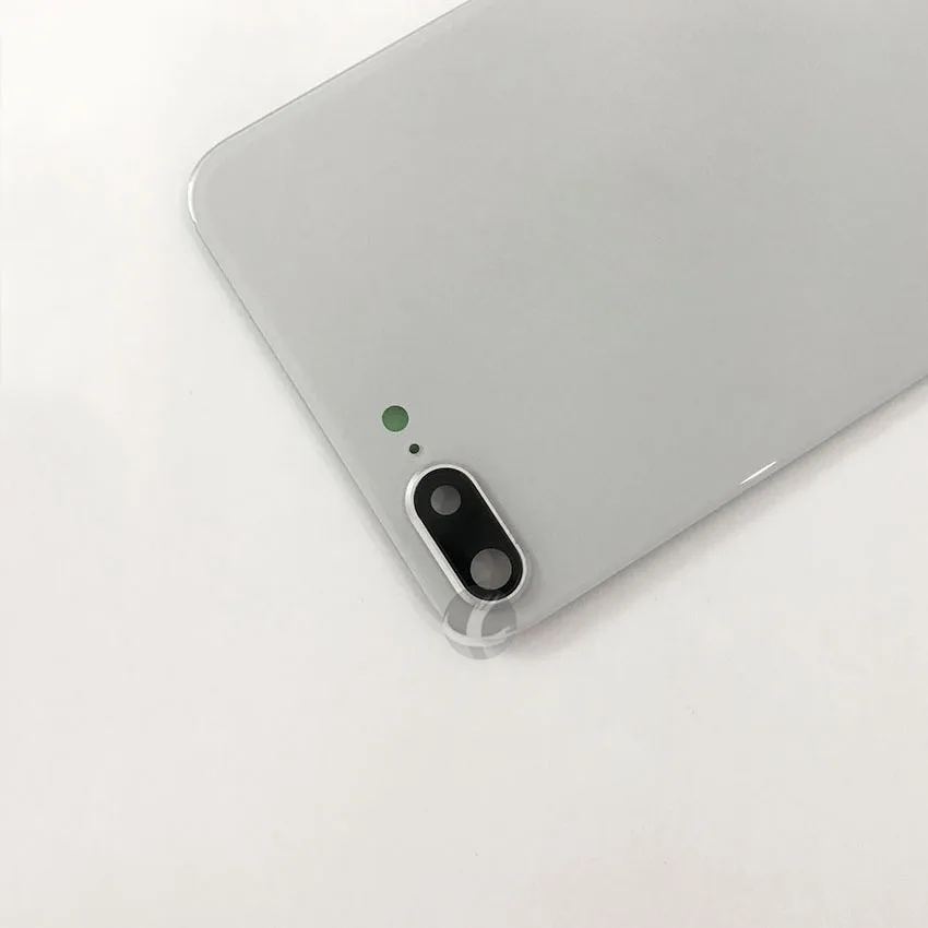Оригинальное заднее стекло, Крышка корпуса для Apple iPhone 8 Plus 8 P, Европейская кристальная батарея, дверная панель, чехол, крышка+ задняя камера, объектив