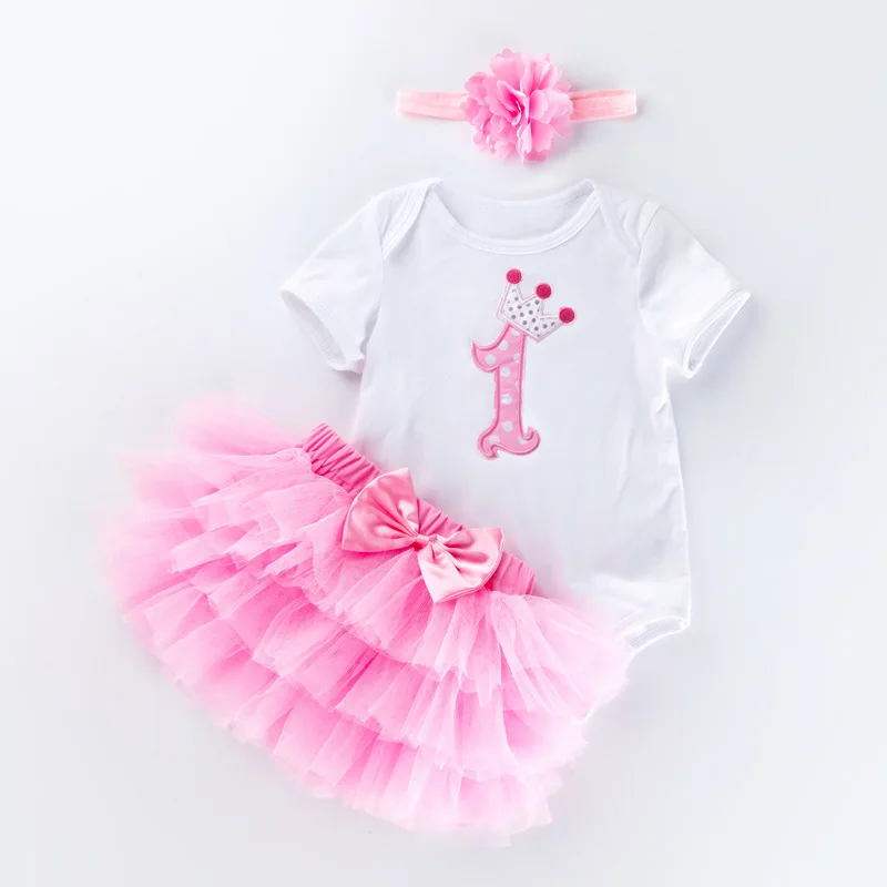 My First Birthday детские комбинезоны летние костюмы для новорожденных комплекты