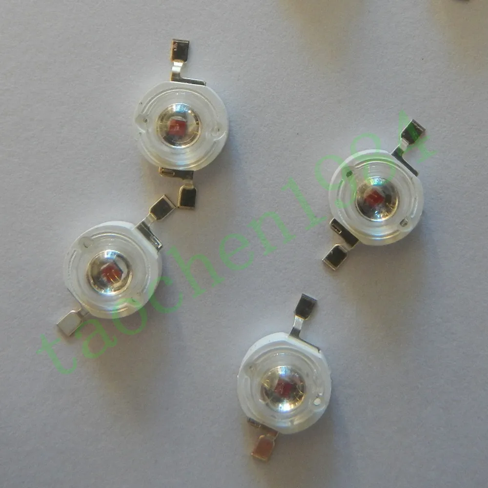 Оптовая продажа 1000 шт. суперяркие светодиодные лампы с кристаллами 1 Вт зеленый