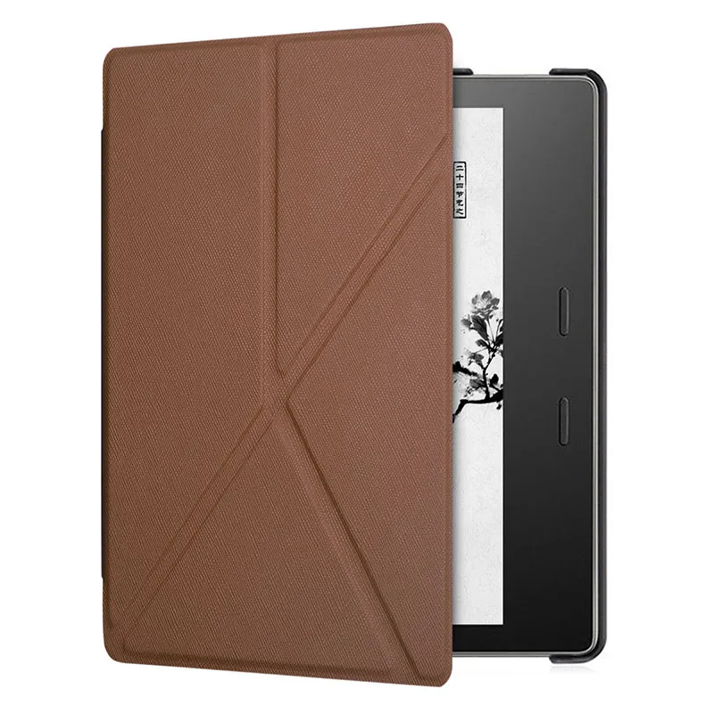 Чехол оригами для Amazon Kindle Oasis 2 3 7," из искусственной кожи, чехол-подставка для электронной книги, чехол+ Защитная пленка для экрана - Цвет: KO2 BXJG BN