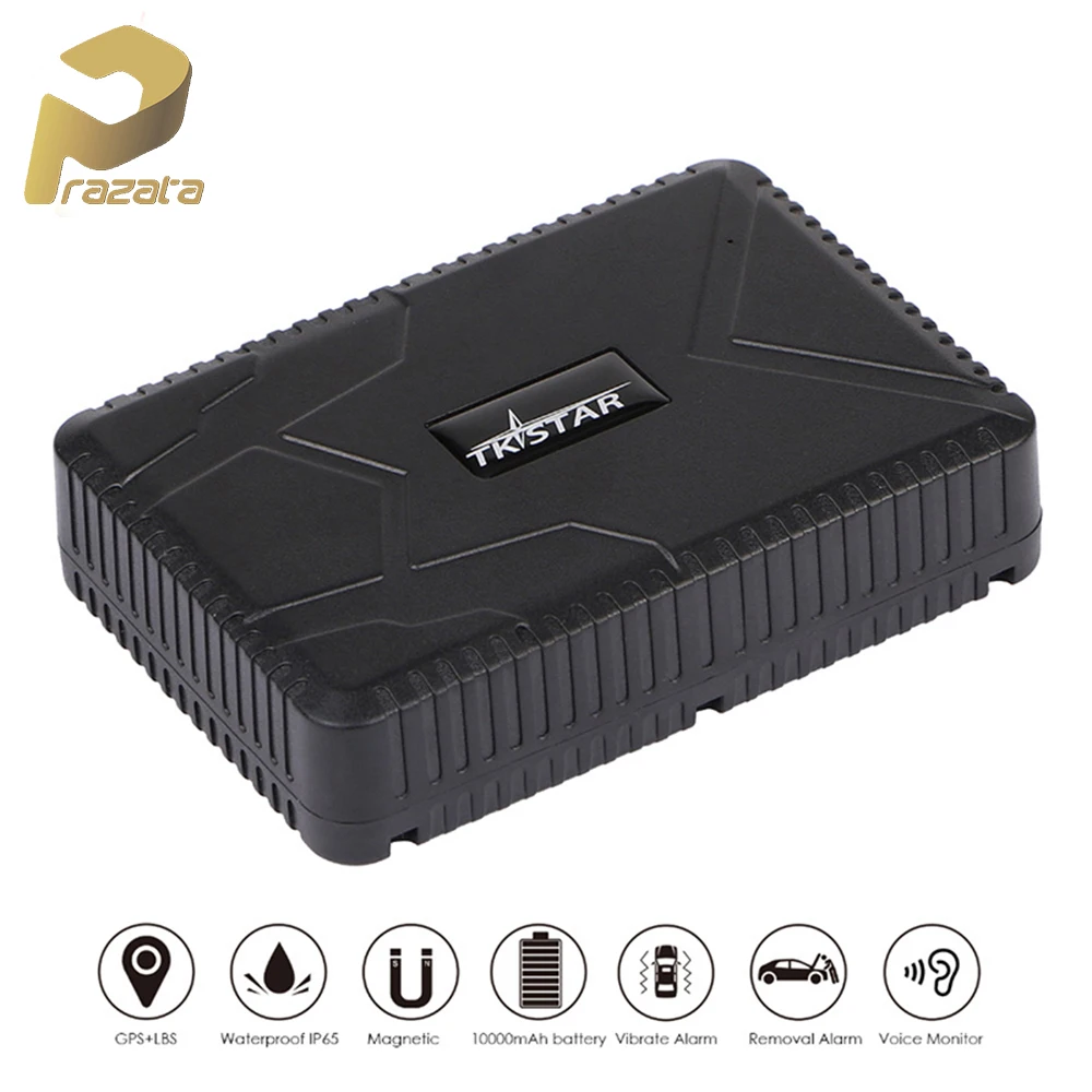 Автомобильный GPS-трекер TKSTAR 2G/GSM водонепроницаемый мощный магнитный GPS Localizador